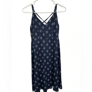 Market & Spruce Maternity Blue Alisha knit tank Dress NWT